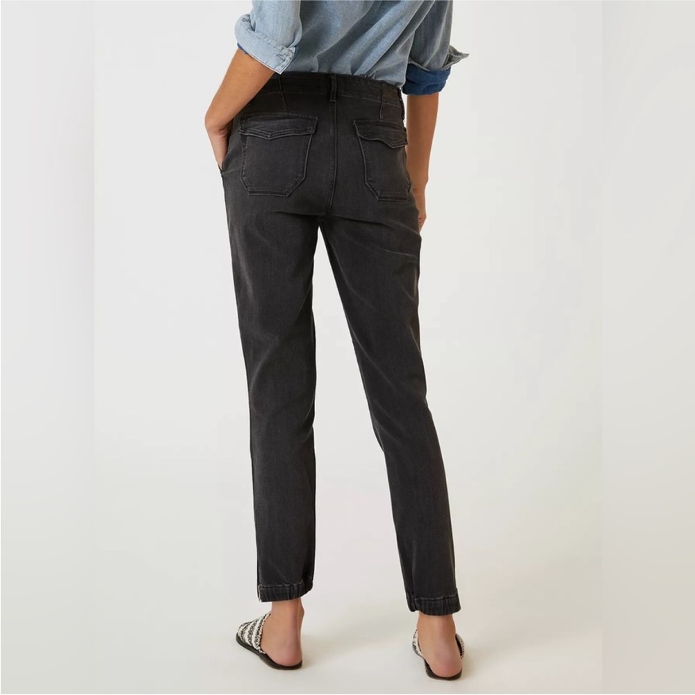 PAIGE Mayslie Mid-Rise Jogger Jeans 28 faded mist - Picture 10 of 11